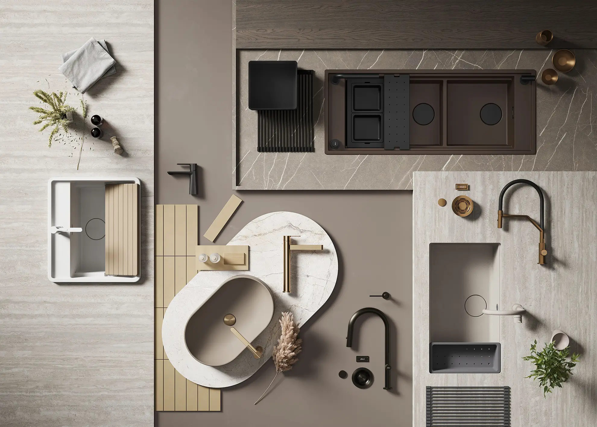 SICAM 2025 – Materiali, colori e nuovi trend Kitchen & Bath