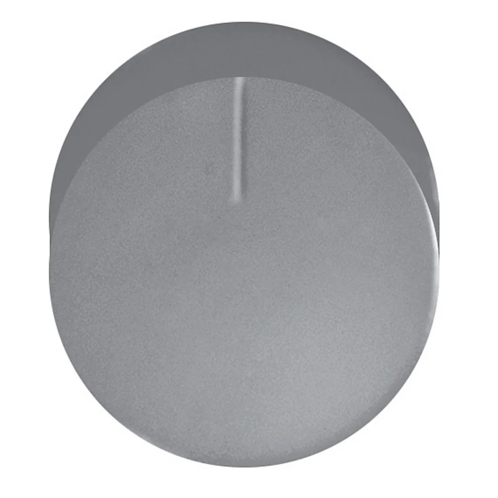 STYLE HOB KNOB, SILVER