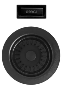 KIT DRAIN & OVERFLOW BLACK